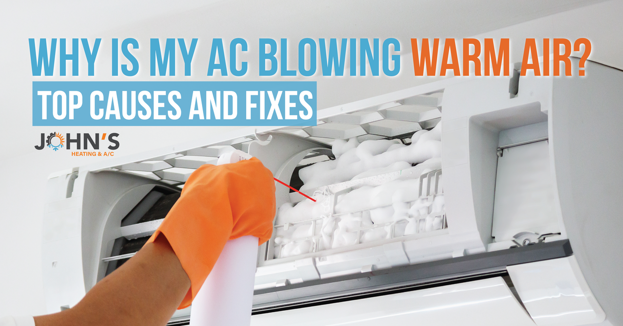 Why My AC Blowing Warm Air? Top Causes and Fixes