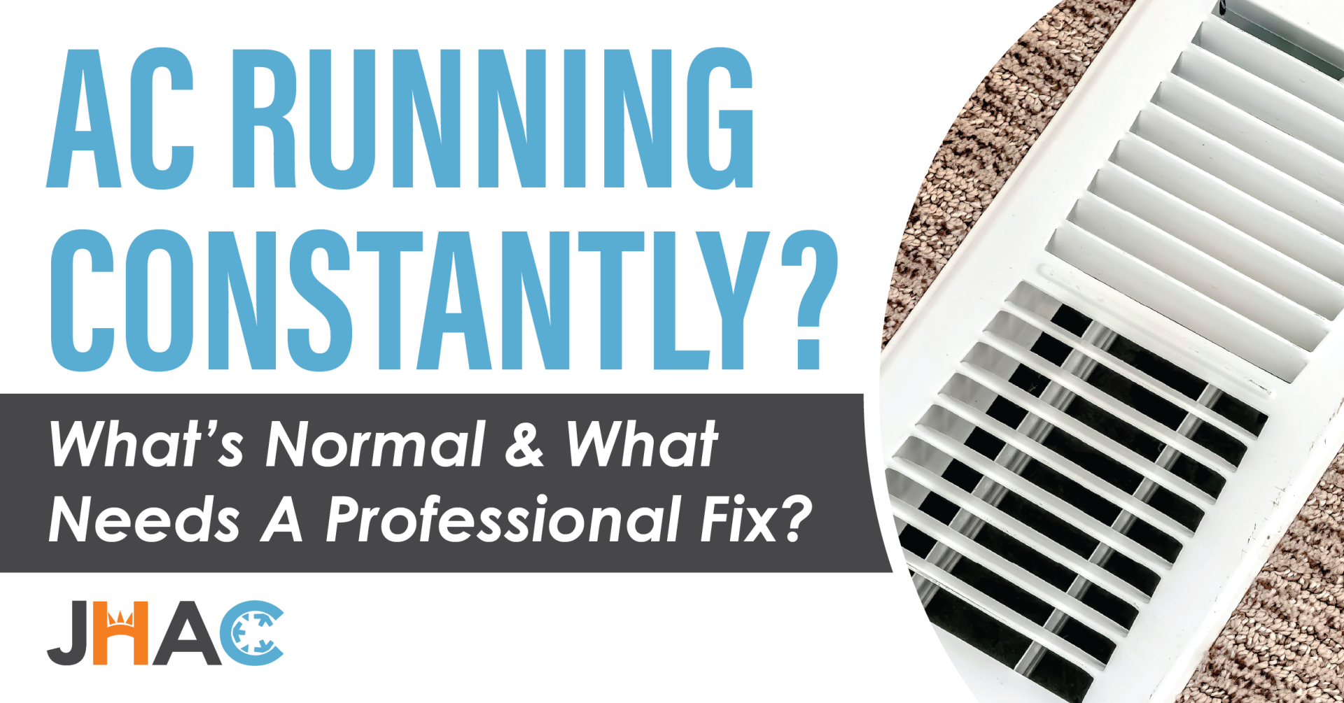 AC Running Constantly? What’s Normal and What Needs a Professional Fix